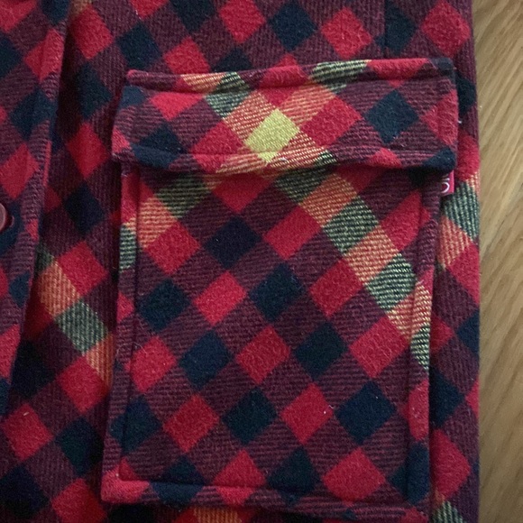 Rare Vintage 90’s Plaid Tailor Fit Byblos Wool Coat. Mid/Long. SEE MEASUREMENTS! - Picture 6 of 6